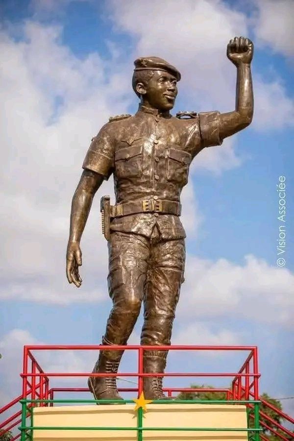 Burkina Faso: Traoré Unveils Thomas Sankara Statue, Reigniting Pan-African Dreams 1 Burkina Faso: Traoré Unveils Thomas Sankara Statue, Reigniting Pan-African Dreams