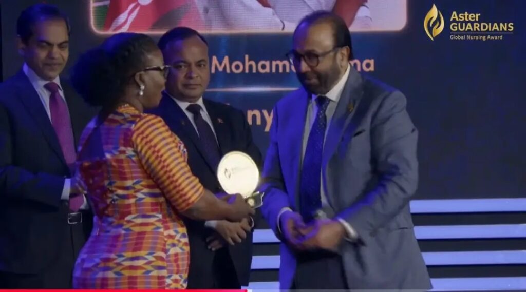 Oyoe Ohene Oti, Ghanaian Oncology Nurse Specialist wins $250,000 Aster Guardians Global Nursing... 3 img 3046